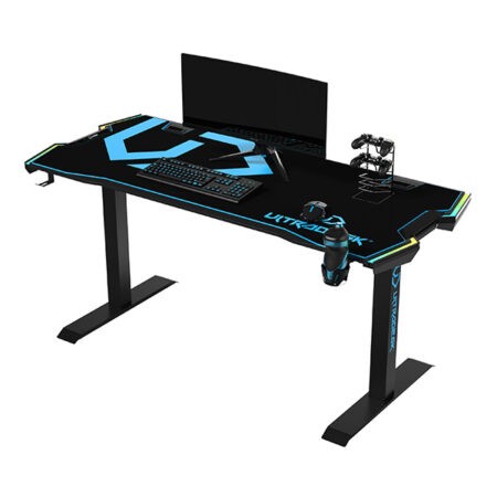 Herní stůl ULTRADESK FORCE – modrá