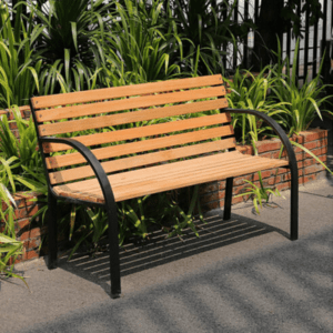 Zahradní lavice LORA — kov